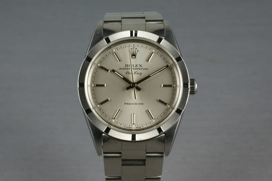 Rolex Air-King 14010 Silver Dial