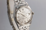 1974 Rolex DateJust 1601 with Silver Sigma Dial