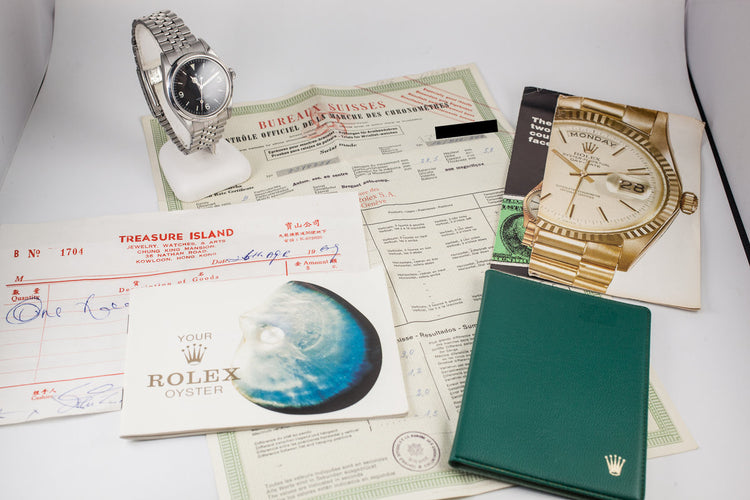 1967 Rolex Explorer 1 1016 with Papers