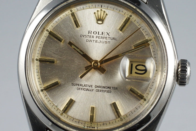 1969 Rolex DateJust 1600 Silver Dial