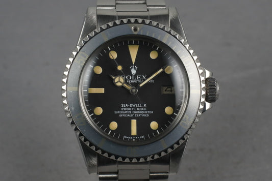 1980 Rolex Sea Dweller 1665 with Mark 1 Dial and Complete Box and Paper Set