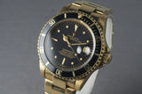 1980 Rolex 18K Submariner 16808 with RSC Papers