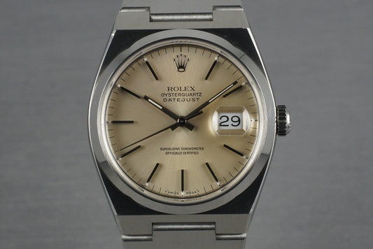 1993 Rolex OysterQuartz Datejust 17000