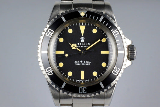 1970 Rolex Submariner 5513