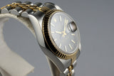 1995 Rolex Ladies Two Tone DateJust 69173 Black Dial