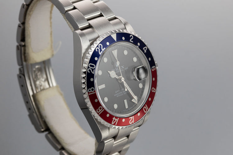 2006 Rolex GMT-Master II 16710 "Pepsi" with Box and Papers