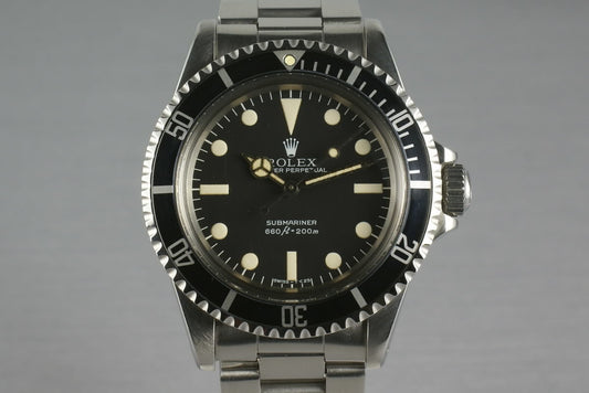 Rolex Submariner 5513 Mark 3 Maxi “Lollipop”