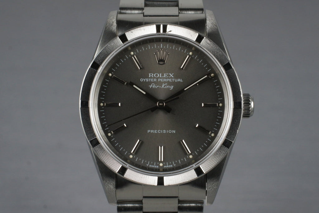 1995 Rolex Air-King 14010 Gray Dial