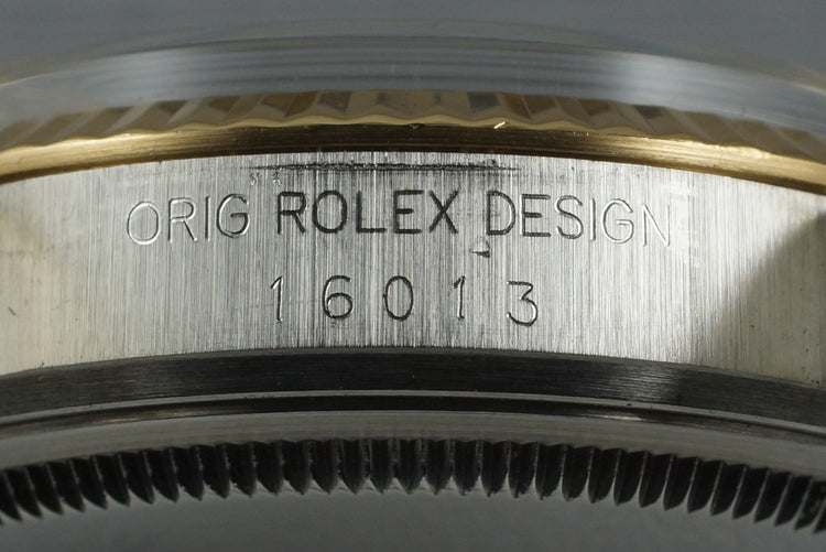 1987 Rolex Two Tone DateJust 16013