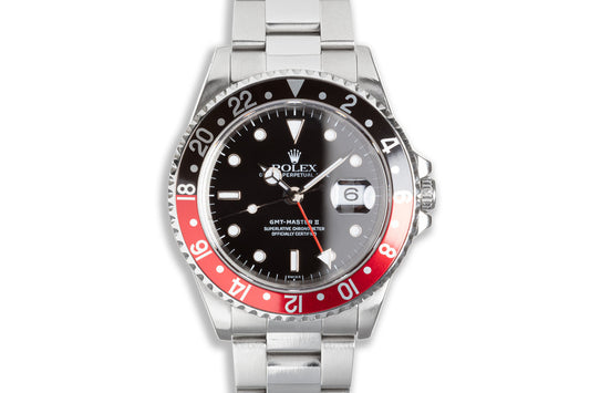 1999 Rolex GMT-Master II 16710 "Coke" Bezel