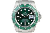 2016 Rolex Green Submariner 116610LV with Box and Papers