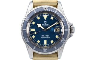 1968 Tudor Submariner 7021/0 Blue Snowflake Dial with 