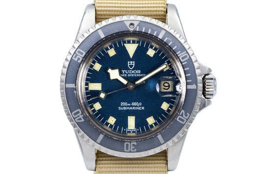 1968 Tudor Submariner 7021/0 Blue Snowflake Dial with "Ghost" Insert