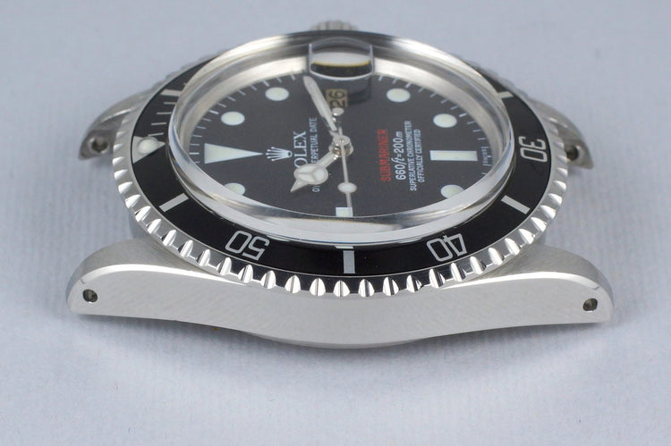 1970 Rolex Red Submariner Ref: 1680 Luminova Service Dial