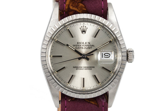 1985 Rolex DateJust 16030 Silver Dial