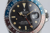 1971 Rolex GMT 1675 Mark I Dial with service papers