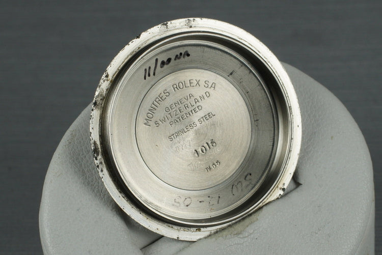 1965  Rolex Explorer 1 1016 with Gilt Tropical Dial