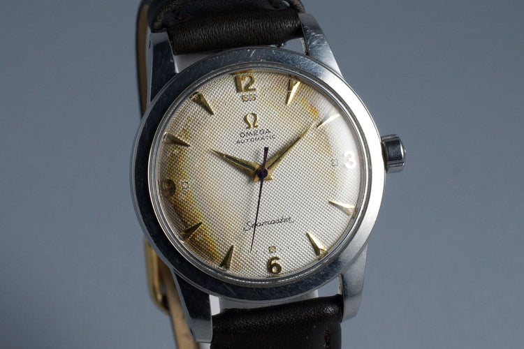 1952 Omega Seamaster CK 2577 Caliber 354 with Tropical Waffle Dial