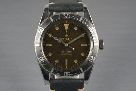 1959 Rolex Submariner 6536-1 with Tropical Dial