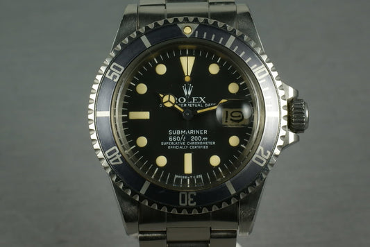 Rolex Submariner Ref: 1680 Mark 1 White Dial