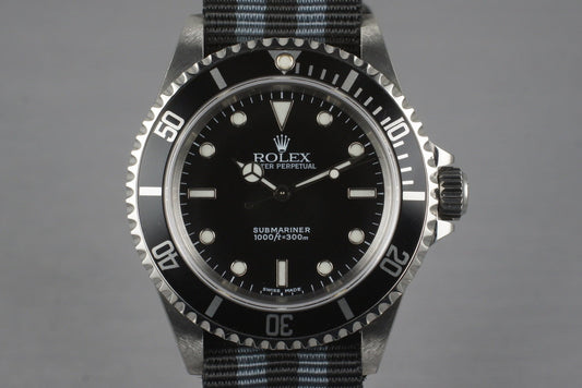 2002 Rolex Submariner 14060