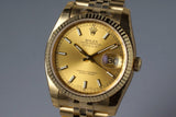 2015 Rolex YG DateJust 116238 with Box and Papers MINT
