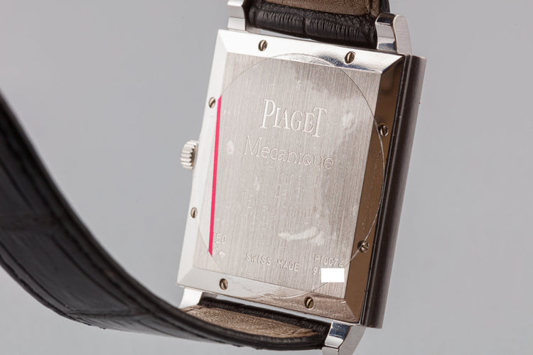 Piaget Altiplano Mécanique P10074 18k White Gold with Black Dial