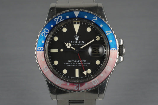 1978 Rolex GMT Ref: 1675