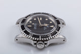 1984 Vintage Unpolished Rolex Submariner 5513 Glossy White Gold Surround Dial