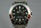 Rolex GMT 1675 with fantastic insert