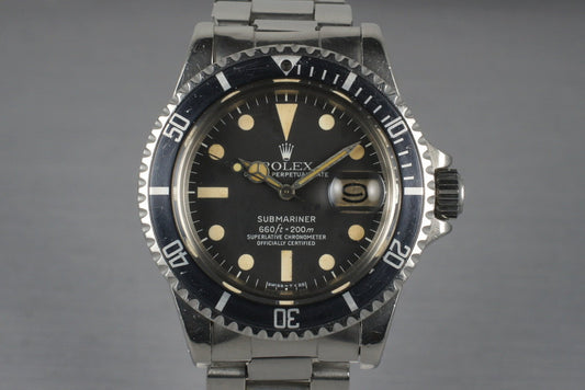 1978 Rolex Submariner 1680 with Box and Papers