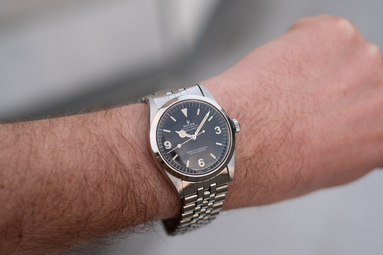 1969 Rolex Explorer 1016 Matte Dial with Double Punch Papers