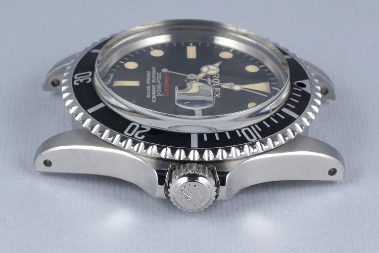 1969 Rolex Red Submariner 1680 Mark I Dial