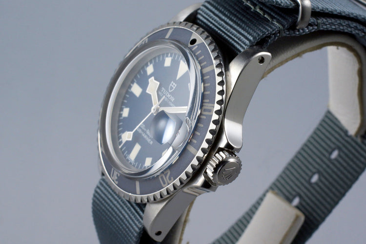 1968 Tudor Submariner 7021/0 Blue Snowflake Dial with "Kissing 40 Ghost" Insert