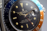 1963 Rolex GMT 1675 PCG Gilt UNDERLINE Dial