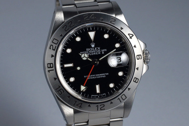 1991 Rolex Explorer II 16570 Black Dial