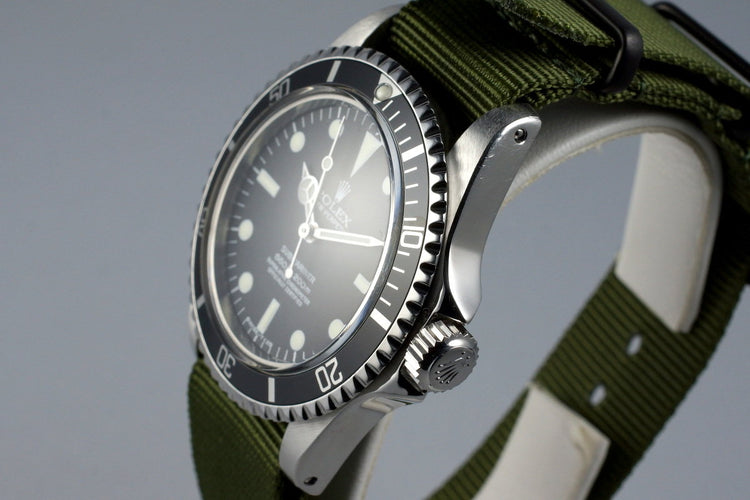 1962 Rolex Submariner 5512 PCG with Service Dial