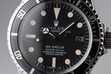 1978 Rolex Sea-Dweller 1665 Rail Dial with Box and Papers