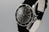 1965 Rolex Submariner 5512 with Meters First Gilt Spider Cracked Dial
