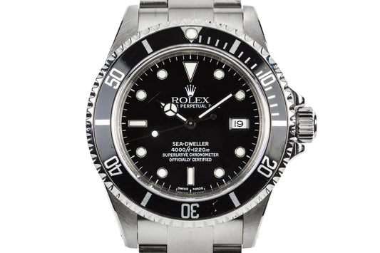 2000 Rolex Sea-Dweller 16600 with Box and Papers