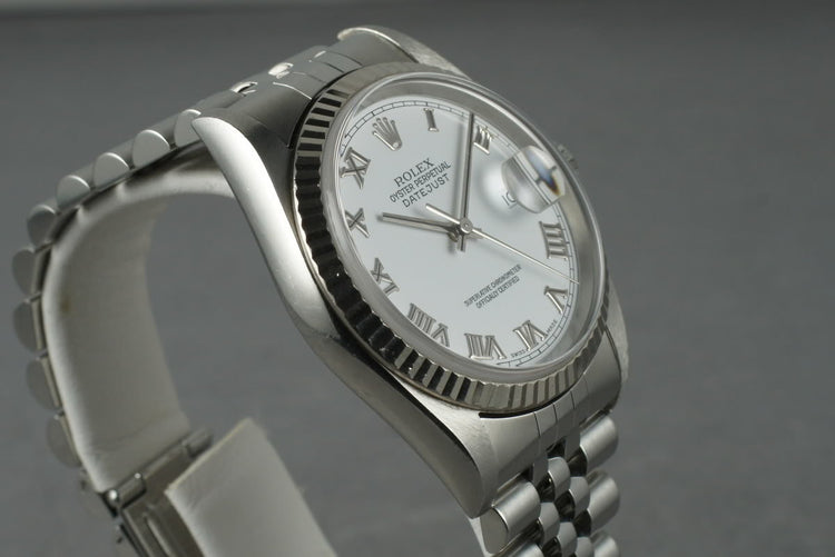 2000 Rolex Datejust 16234 with Box and Papers