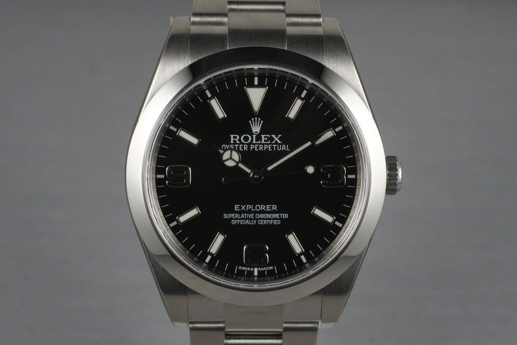 2014 Rolex Explorer 214270 with Box
