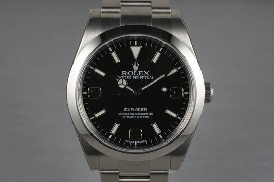 2014 Rolex Explorer 214270 with Box