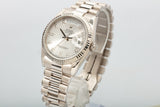 2000 Rolex 118239 18k WG Diamond Dial Day-Date With Box, Booklets & Service Card