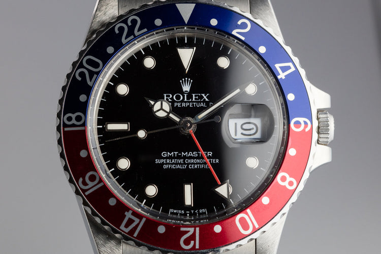 1985 Rolex GMT-Master 16750 Glossy Dial
