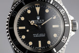 1977 Rolex Submariner 5513 with "Pre COMEX" Dial with Service Case