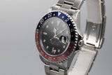 1999 Rolex GMT-Master II 16710 with Faded "Pepsi" Insert and Box and Papers