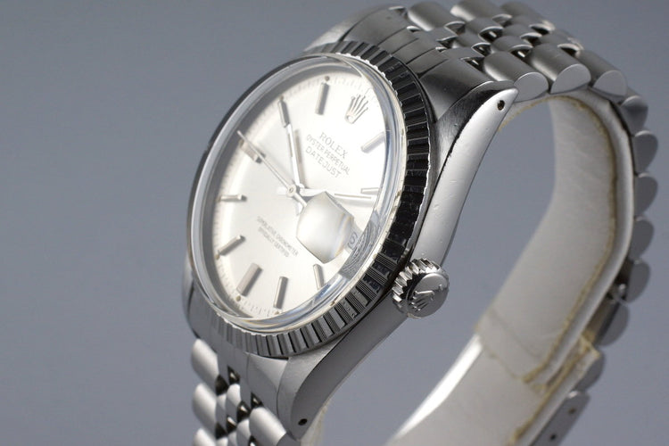 1984 Rolex DateJust 16030 Silver Dial