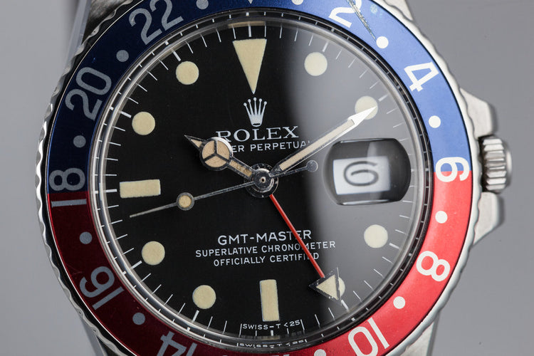 1964 Rolex GMT-Master 1675 with Newer Service Dial