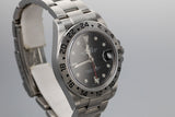2007 Rolex Explorer II 16570 with Black Dial with Box and Papers and 3186 Movement